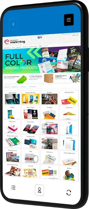 Print catalog phone app