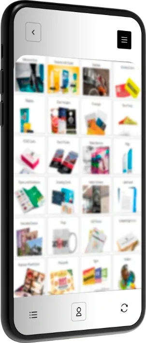 Shops products phone app