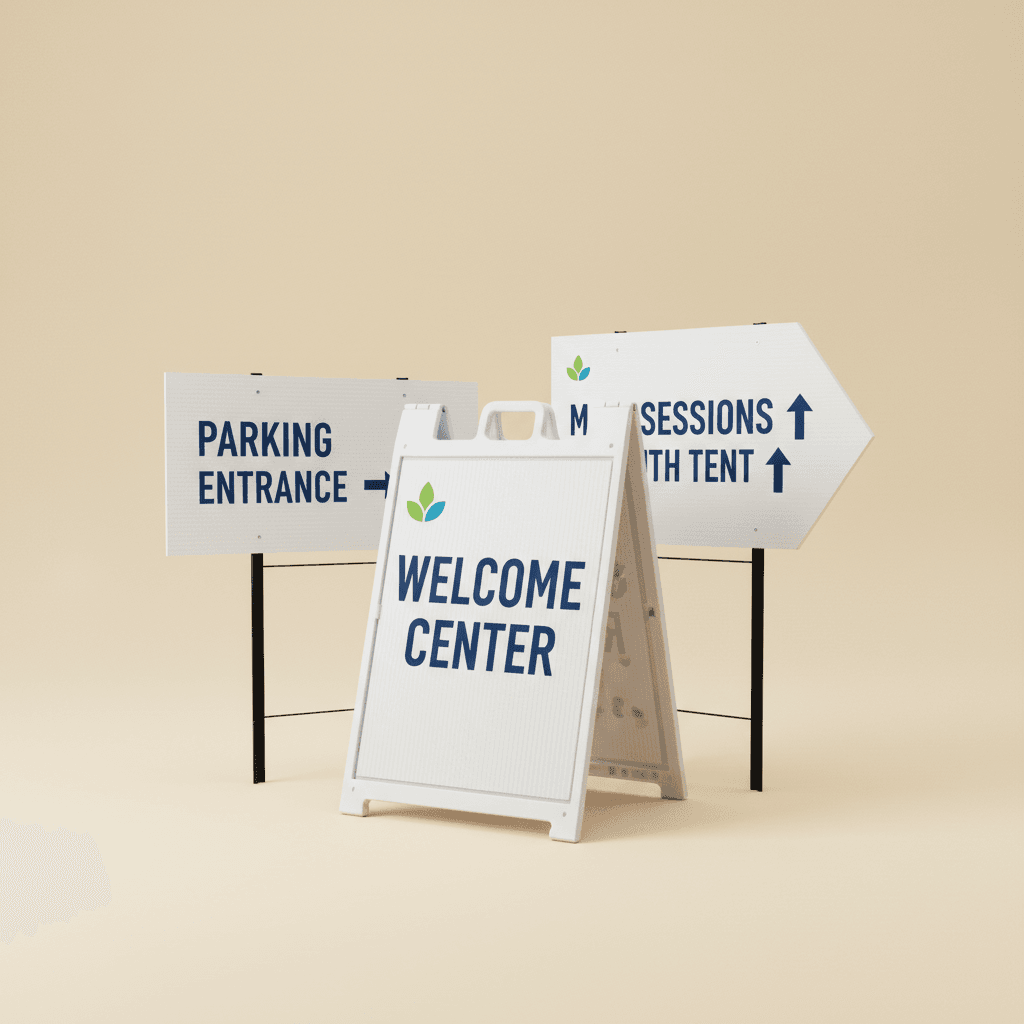 Camp Meeting Wayfinding & Directional Signage