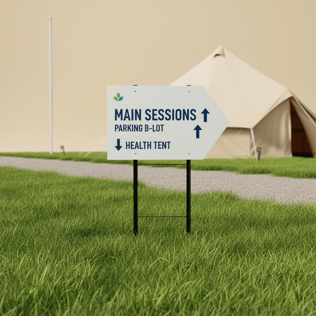 Camp Meeting Wayfinding & Directional Signage