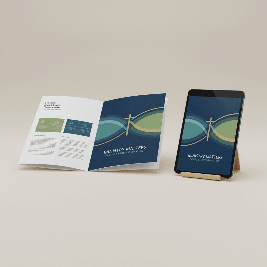 Digital & Print Integration for Ministry Communication