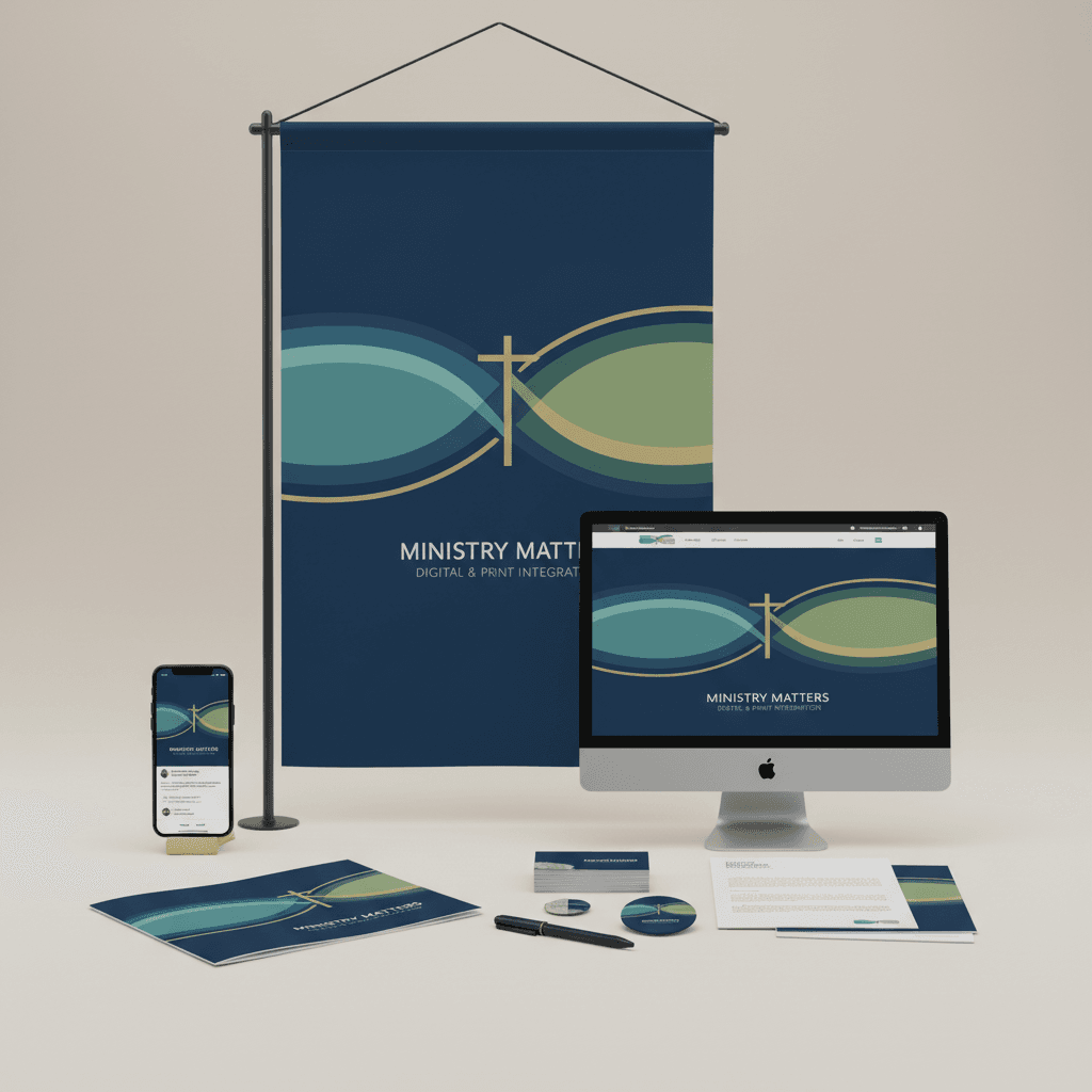 Digital & Print Integration for Ministry Communication