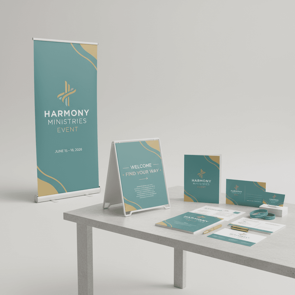 On-Site Event Branding & Experience Materials