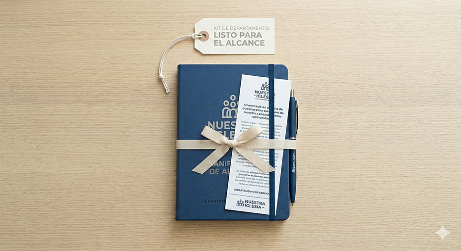 Department-ready-kit-Small-bundle-of-outreach-items-grouped-together